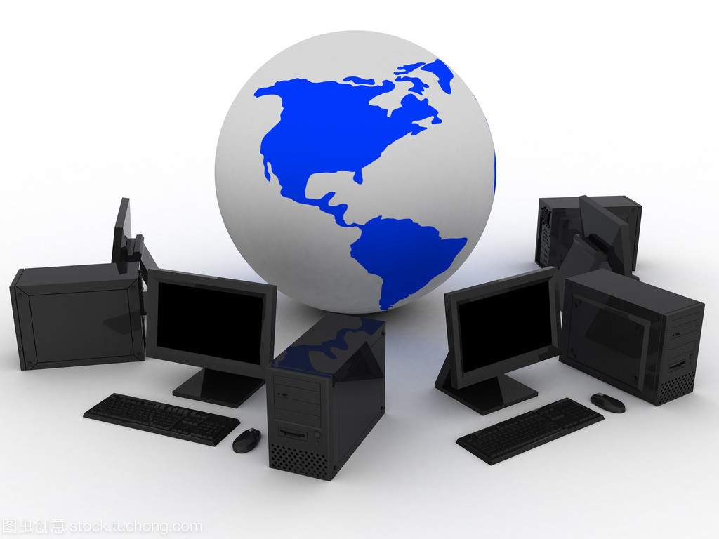 地球附近的計(jì)算機(jī)網(wǎng)絡(luò) 連接世界，驅(qū)動(dòng)未來(lái)